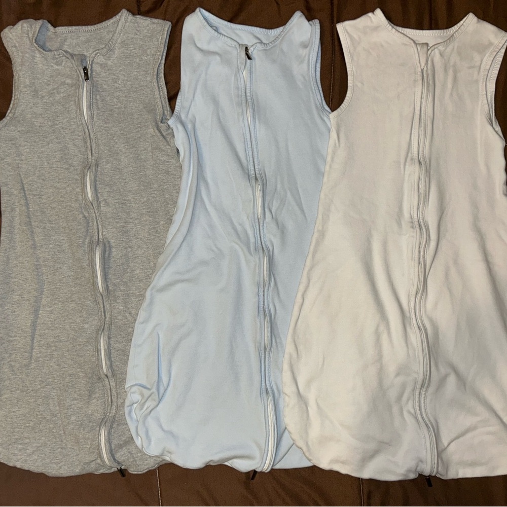 12 month sleep sacks 3 price  - Gray, Light Blue, White